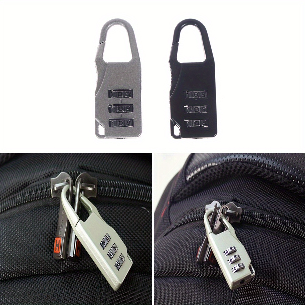 Travel Luggage Set - 5Pcs/Lot Mini Travel Padlock Aluminum Alloy