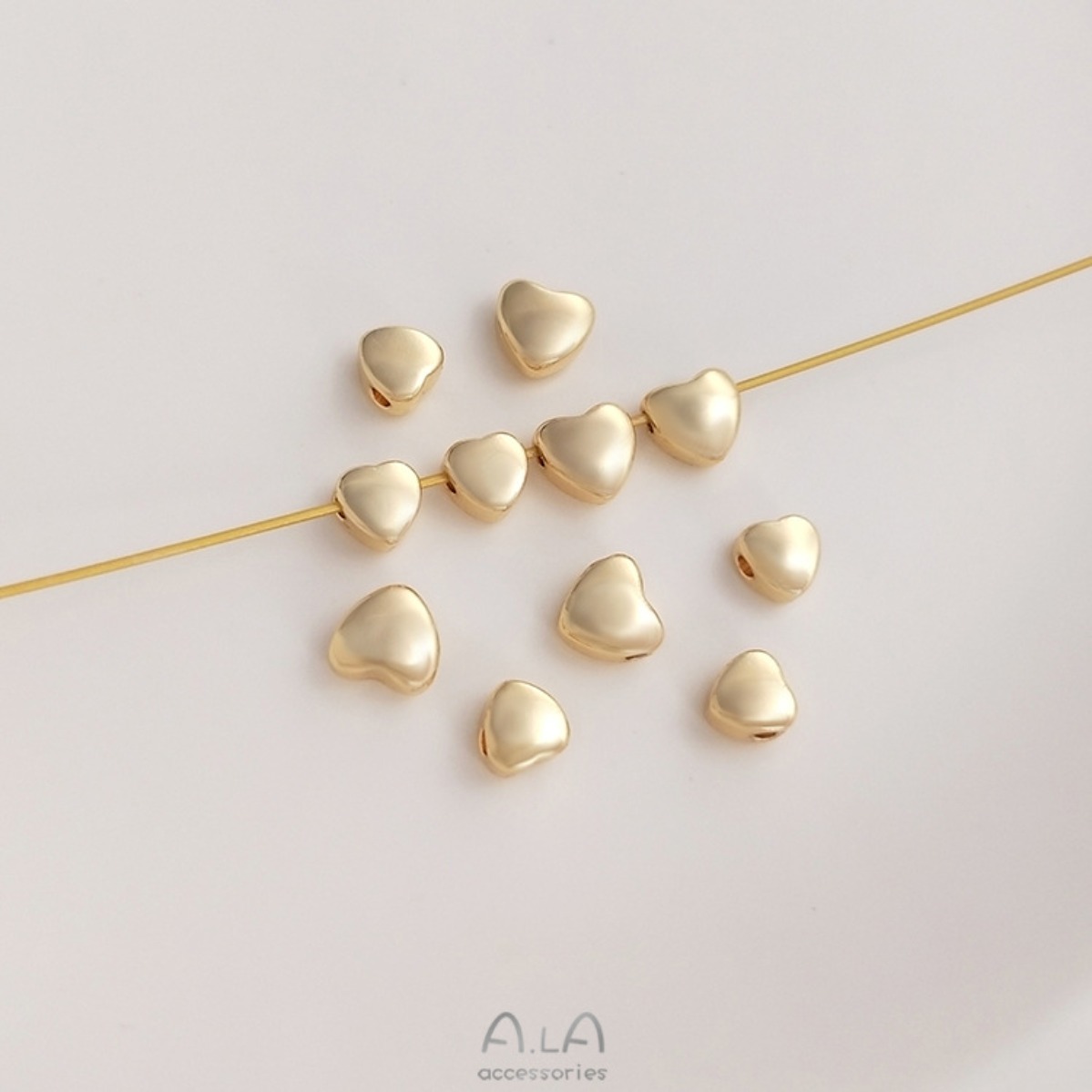 Brass 14K Gold Plated Double C - Gold Plated Jewelry ulasan dan harga