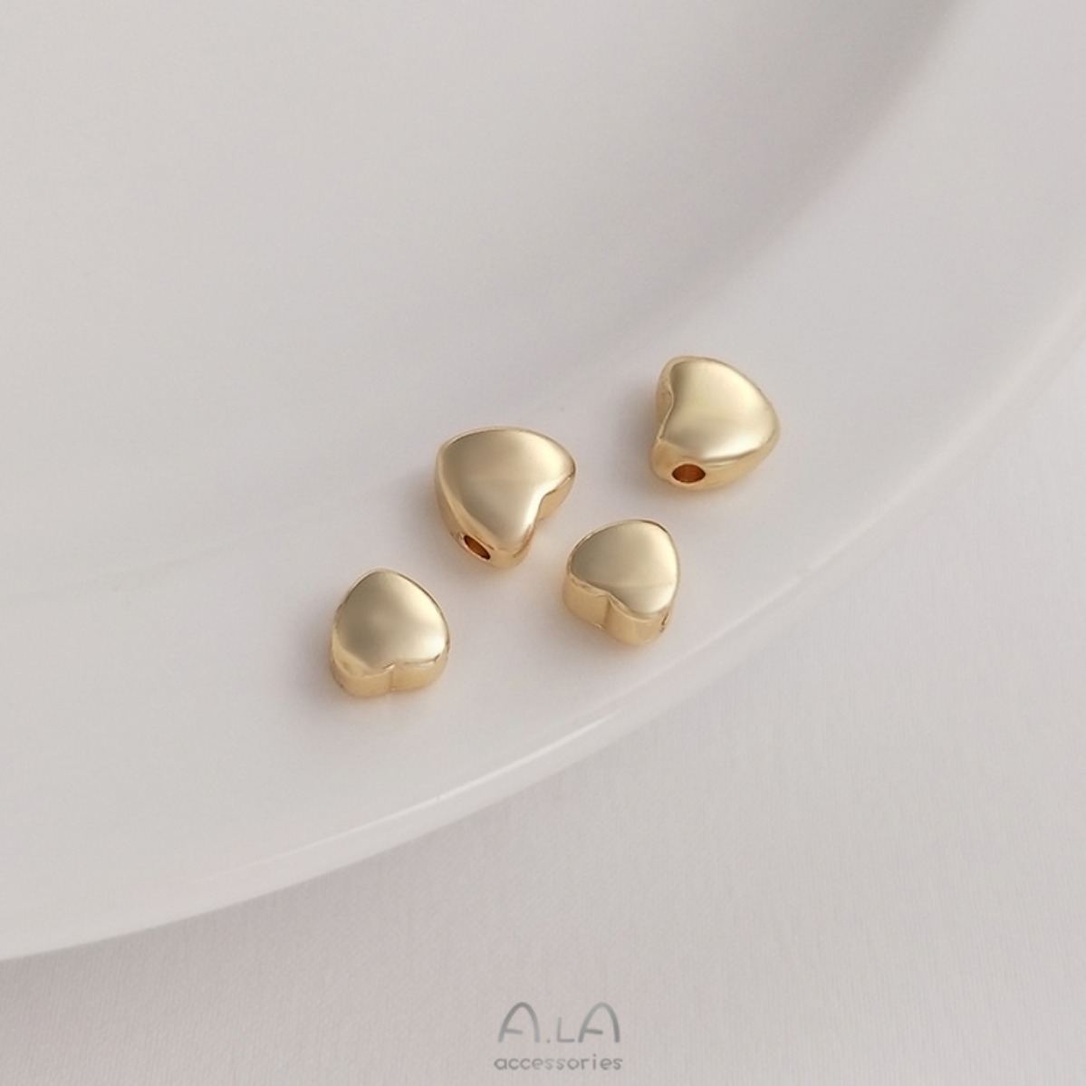 Brass 14K Gold Plated Double C - Gold Plated Jewelry ulasan dan harga