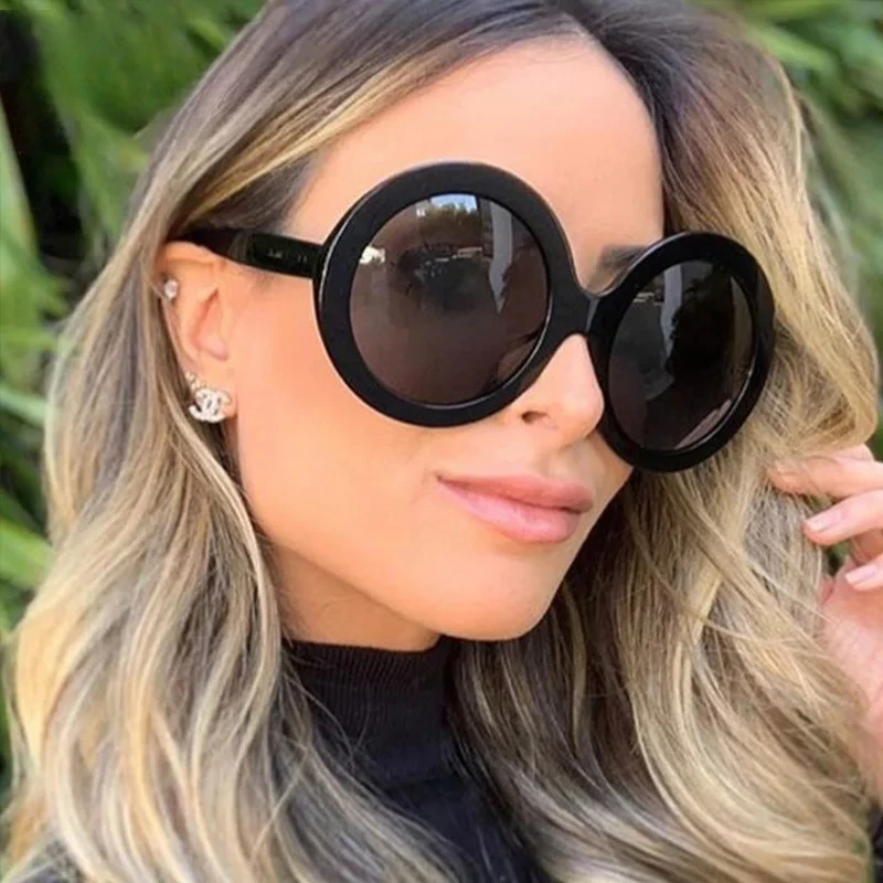 Oversized Round Sunglasses Wom - Designer Sunglasses ulasan dan harga