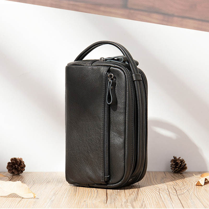 Luufan Men's Clutch Bag Soft G - Leather Wallet Men ulasan dan harga