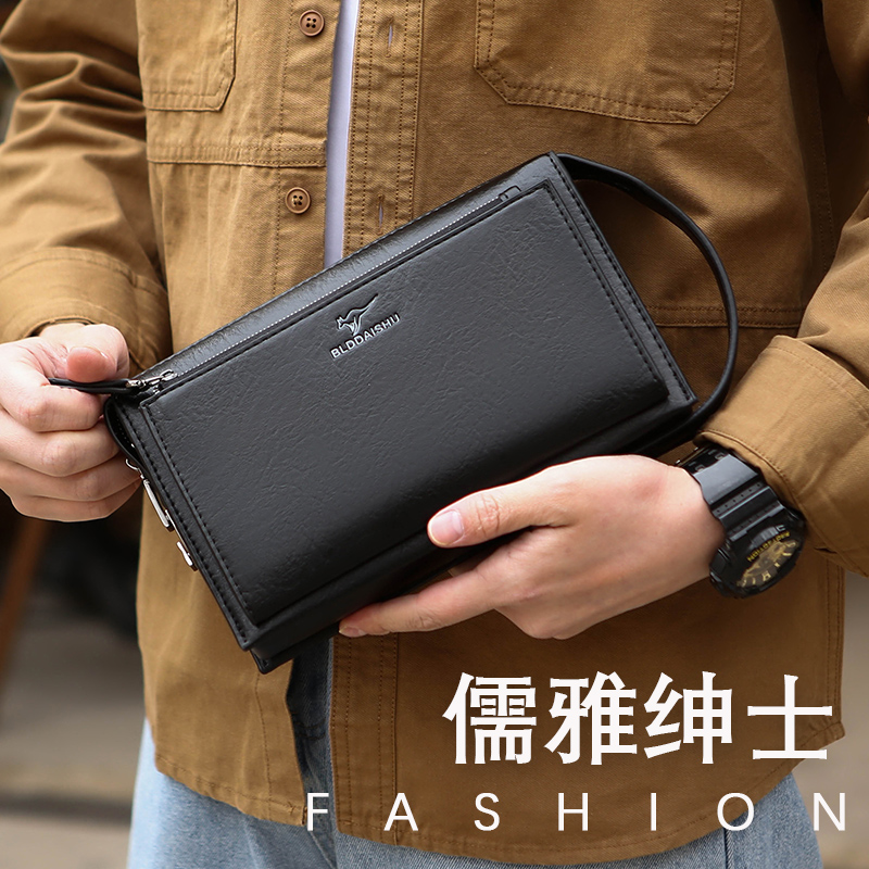 New Men's Combination Lock Ant - Leather Wallet Men ulasan dan harga