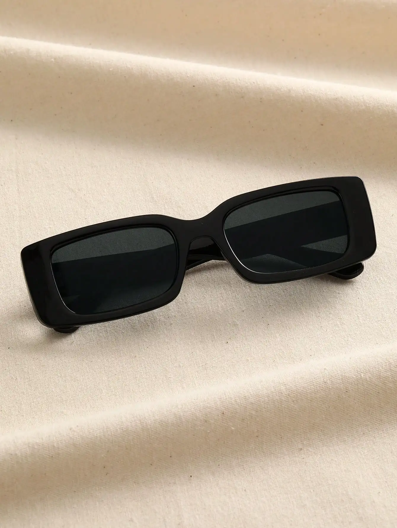 1 PCs Unisex Black Plastic Squ - Sunglasses Uv400 ulasan dan harga