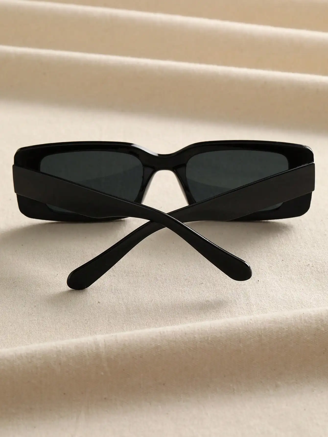 1 PCs Unisex Black Plastic Squ - Sunglasses Uv400 ulasan dan harga