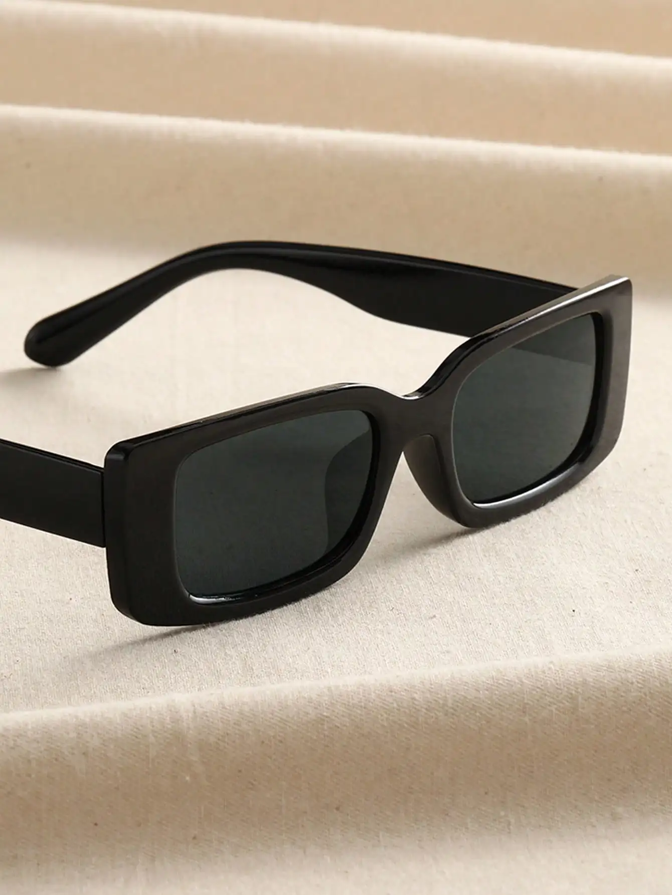 1 PCs Unisex Black Plastic Squ - Sunglasses Uv400 ulasan dan harga