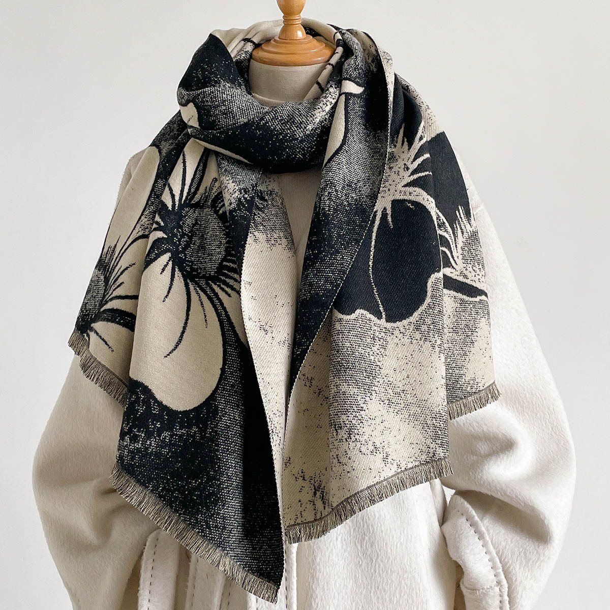 Women Imitation Cashmere Scarf - Cashmere Scarf ulasan dan harga