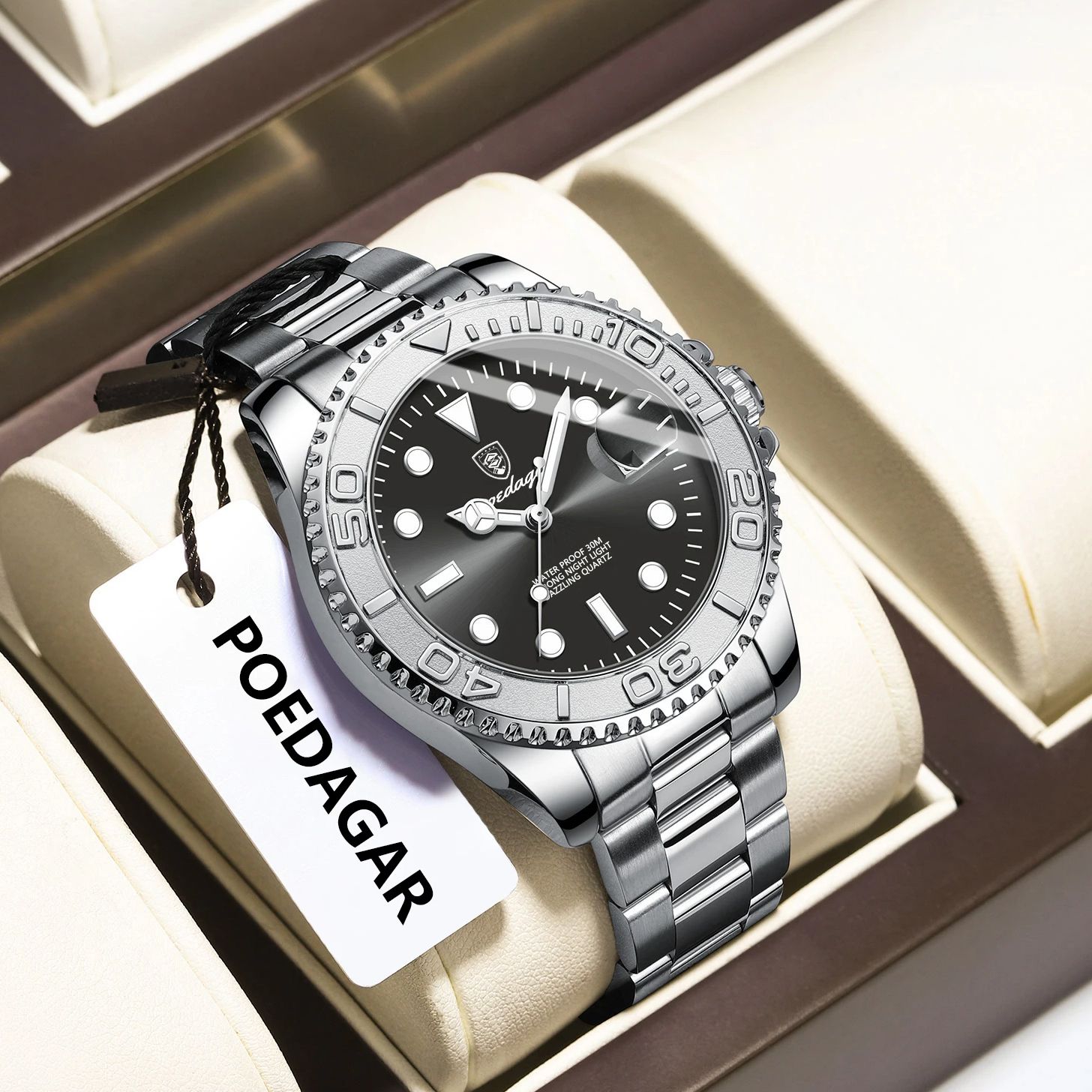 POEDAGAR Trendy Sport Man Watc - Luxury Watch Men ulasan dan harga