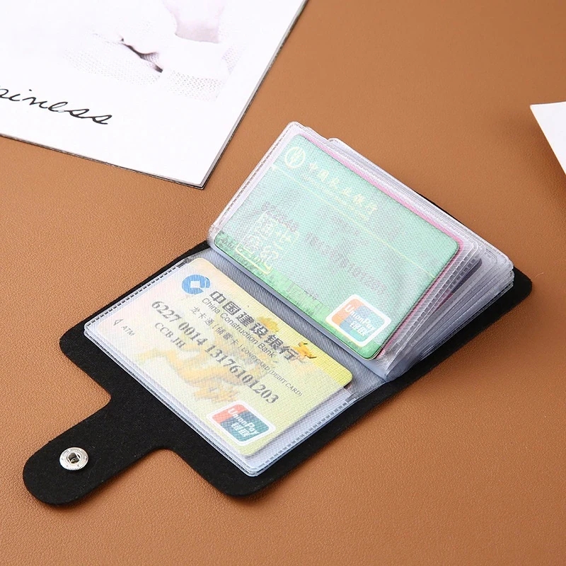 24 Slots Bits Card Holder Bag  - Leather Wallet Men ulasan dan harga