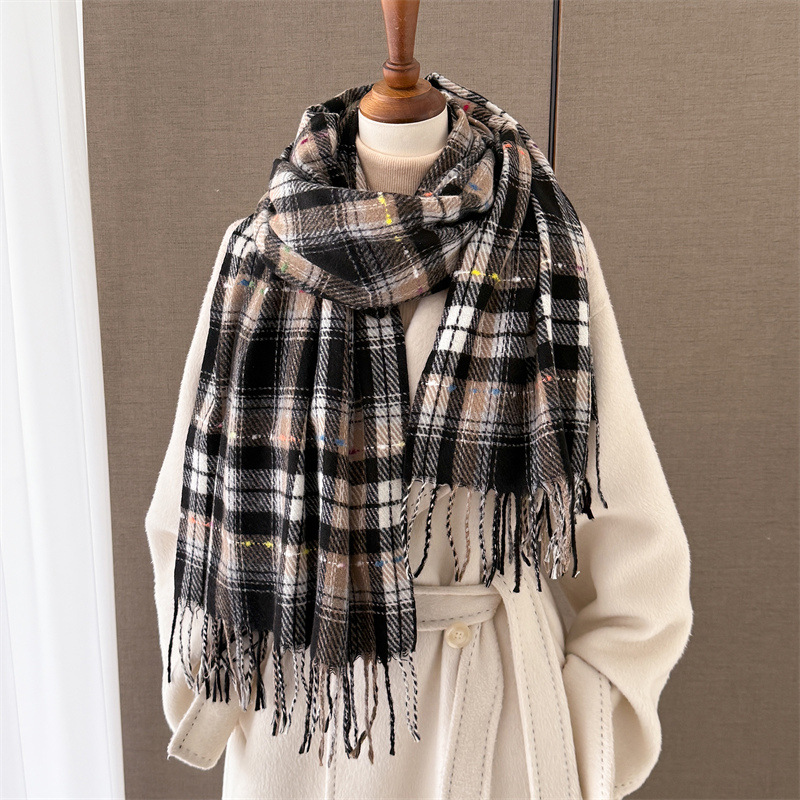 Imitation Cashmere Warm Large  - Cashmere Scarf ulasan dan harga