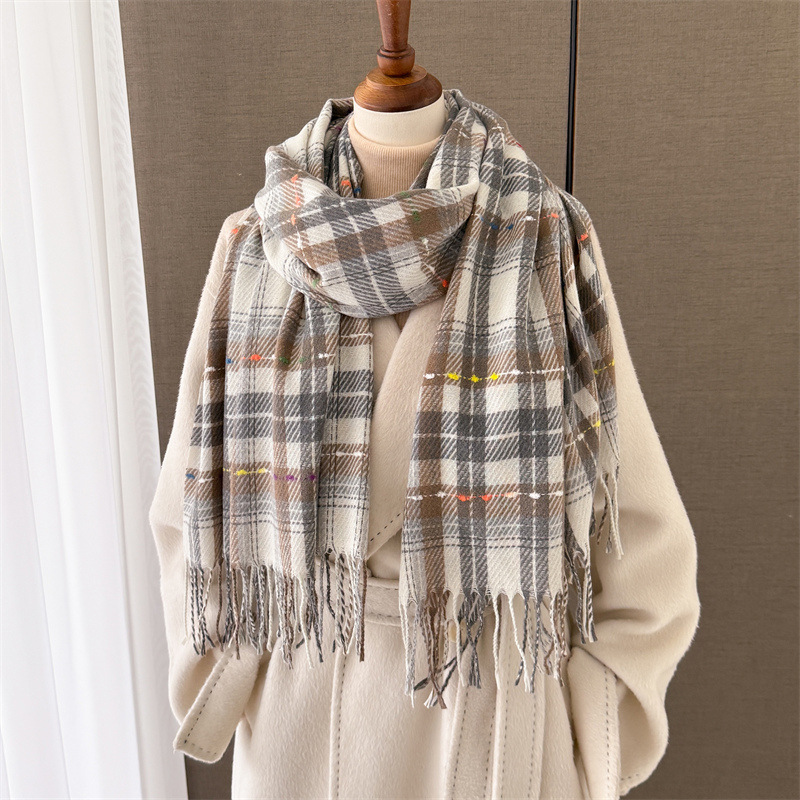 Imitation Cashmere Warm Large  - Cashmere Scarf ulasan dan harga