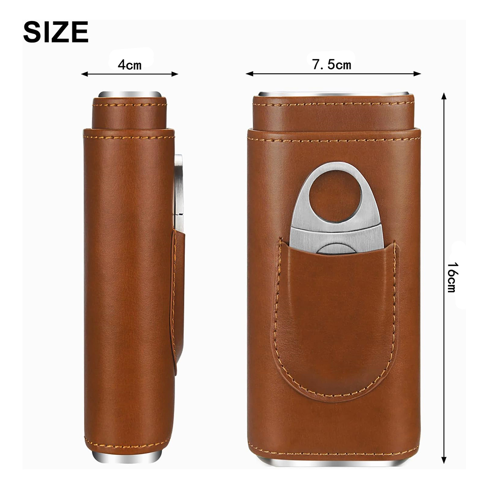 Portable Cigar Humidor Kit, Pr - Premium Cigar Case ulasan dan harga