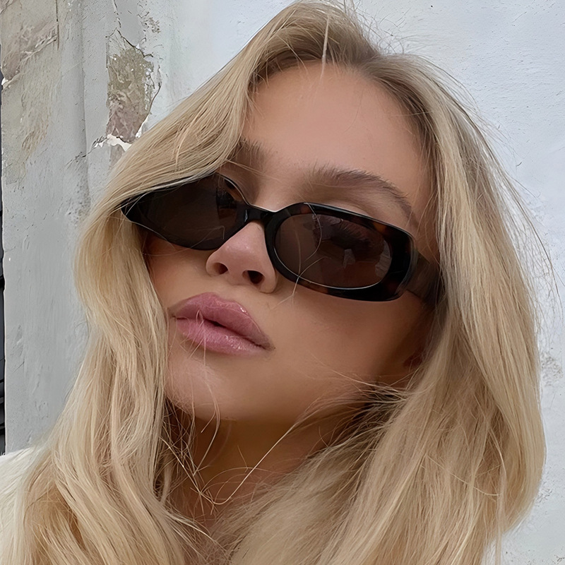 1pcs Light Luxury Rectangle Su - Designer Sunglasses ulasan dan harga