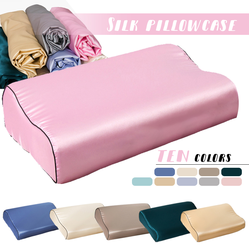 Imitation Silk Satin Latex Pil - Silk Pillowcase ulasan dan harga