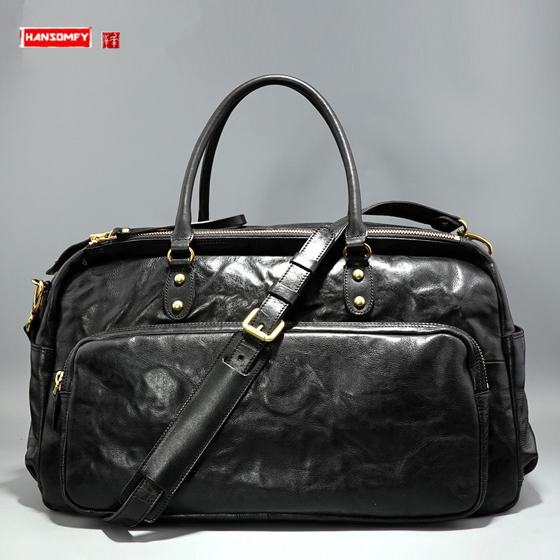 2026 New Korean Style Business - Leather Briefcase ulasan dan harga