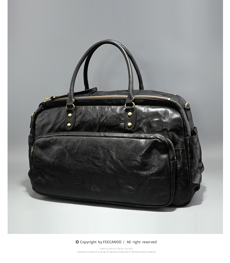 2026 New Korean Style Business - Leather Briefcase ulasan dan harga
