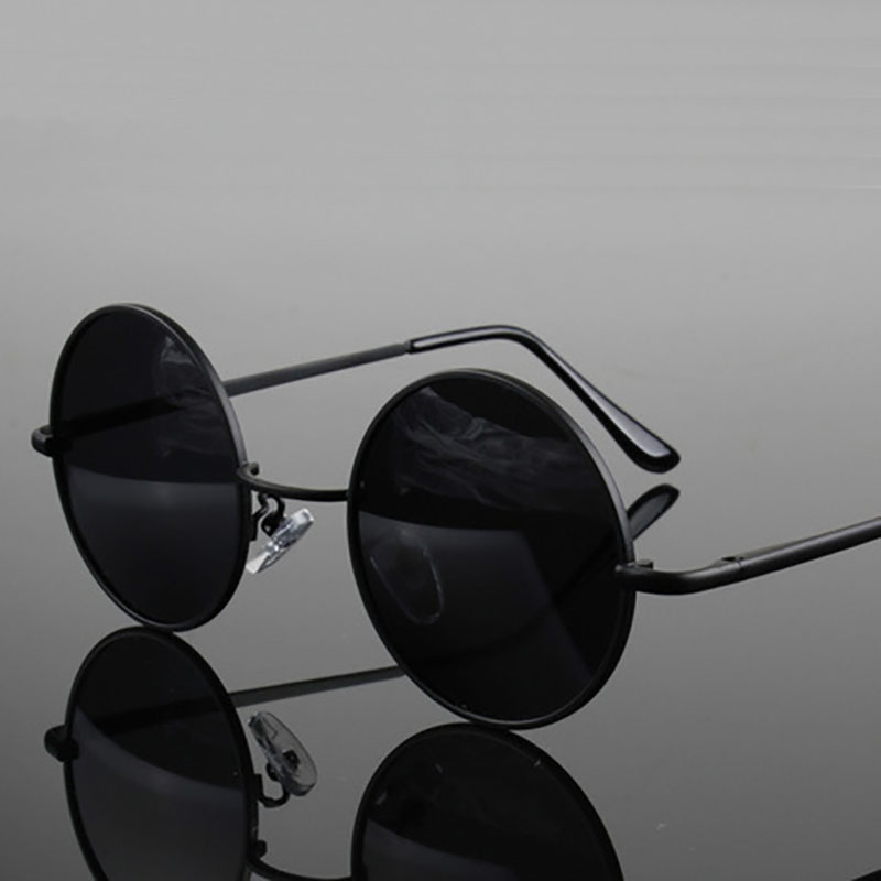 Retro Vintage Round Sunglasses - Designer Sunglasses ulasan dan harga